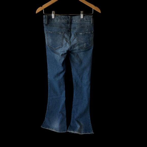 Free People Mid Rise Flare Leg Jeans Sz 26 - Picture 2 of 10